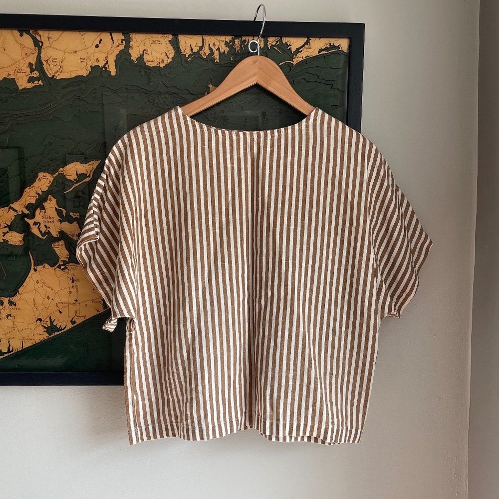 Black Crane box top, size XS